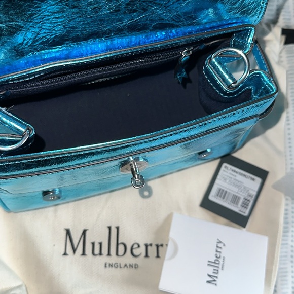 Mulberry mini Alexa in Portobello blue - Picture 4 of 7